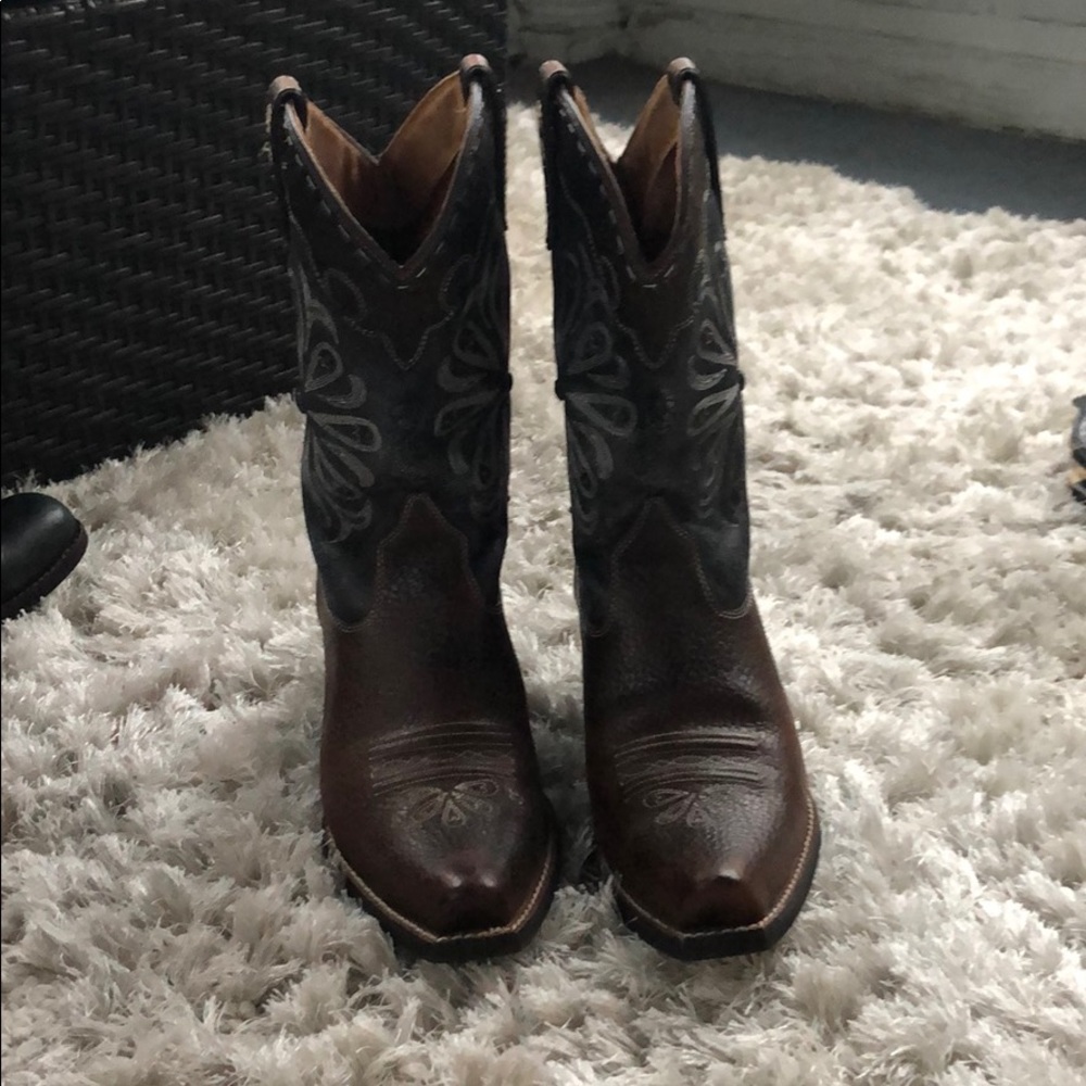 Handmade western style boots